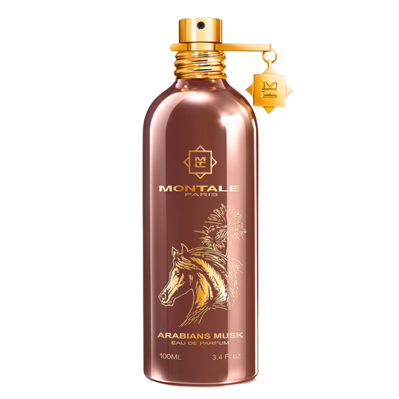 Arabians Musk - The Scent Room  Eau de Parfum   Top Notes: Honey, Bergamot Heart Notes: Dates, Orange Blossom Base Notes: Musk, Sugar, Tonka Bean, Vanilla