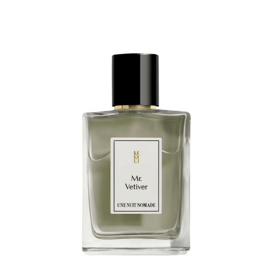 Mr. Vetiver - The Scent Room  Eau de Parfum   Notes: Vetiver, Cardamom, Grapefruit, Basil, Geranium