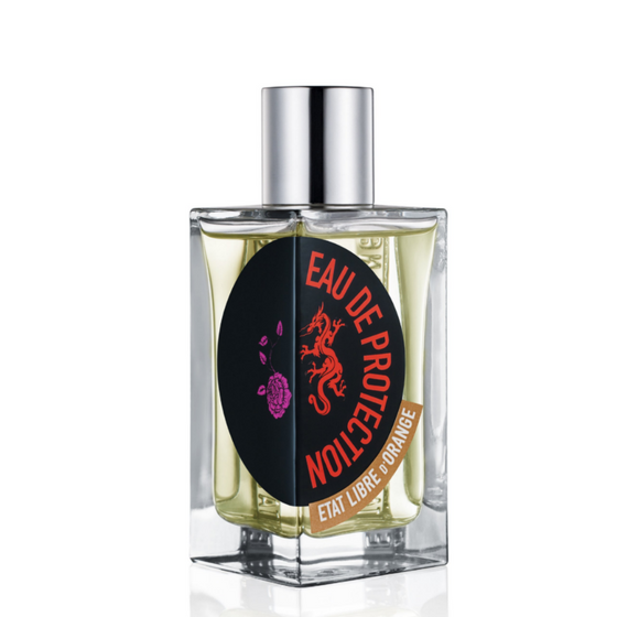 Eau de Protection - The Scent Room  Eau de Parfum   Top Notes: Bitter Orange, Ginger, Black Pepper Heart Notes: Turkish Rose, Jasmine, Heliotrope Base Notes: Patchouli, Benzoin, Tonka Bean