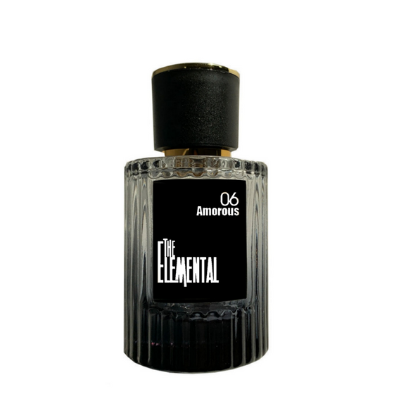 Amourous - The Scent Room  Extrait de Parfum   Top Notes: Lotus Heart Notes: Wild Orchid, Amber Base Notes: Vanilla