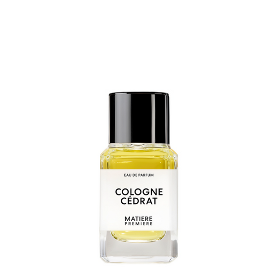 Cologne Cedrat - The Scent Room  Eau de Parfum   Notes: Bergamot, Black Pepper, Pink Pepper, Mate