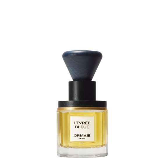L'ivree Bleue - The Scent Room  Eau de Parfum   Top Notes: Rum, Mandarin, Lily Heart Notes: Violet, Iris Base Notes: Vanilla, Patchouli, Benzoin, Cacao