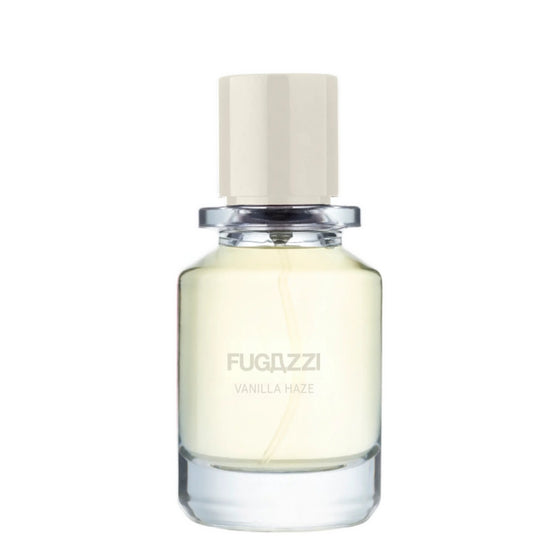 Vanilla Haze - The Scent Room  Eau de Parfum   Top Notes: Almond, Hazelnut, Coconut Milk Heart Notes: Vanilla, Tonka Bean, Jasmine Base Notes: Caramel, Cashmere Wood, Amber, Musk