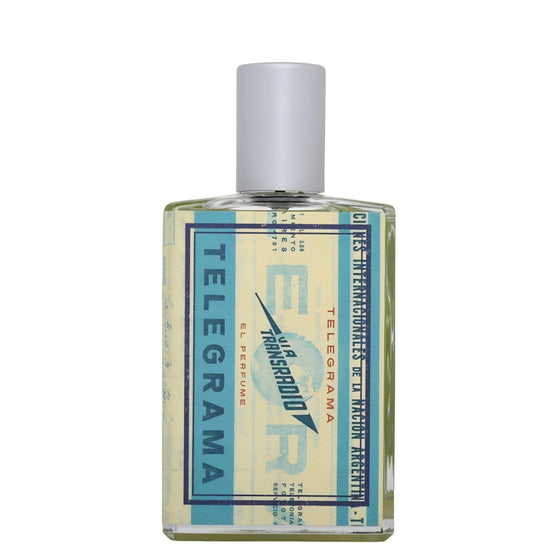 Telegrama - The Scent Room  Eau de Parfum   Notes: Talc, Lavender Absolute, Black Pepper, Teak, Amyris, Vanilla Powder