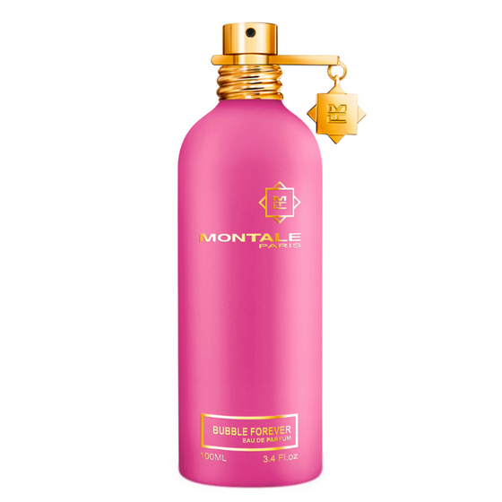 Bubble Forever - The Scent Room  Eau de Parfum   Top Notes: Lemon, Grapefruit, Neroli, Pear Heart Notes: Orange Blossom, Bulgarian Rose, Jasmine, Cinnamon Base Notes: Toffee, Vanilla, Musk, Amber