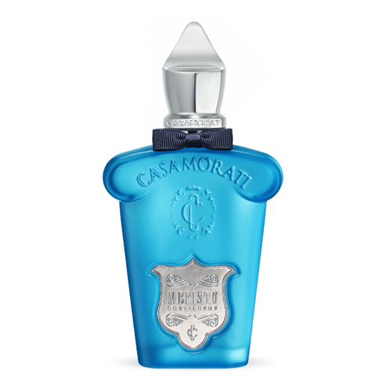 Mefisto Gentil Uomo - The Scent Room  Eau de Parfum   Top Notes: Bergamot, Lavender, Lemon, Grapefruit Heart Notes: Iris, Rose, Violet Base Notes: Amber, Cedarwood, Musk