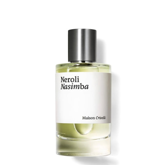 Neroli Nasimba - The Scent Room  Eau de Parfum   Top Notes: Tangerine, Pink Peppercorn, Heart Notes: Cardamom, Orange Blossom, Neroli Base Notes: Petitgrain, Leather, Vetiver