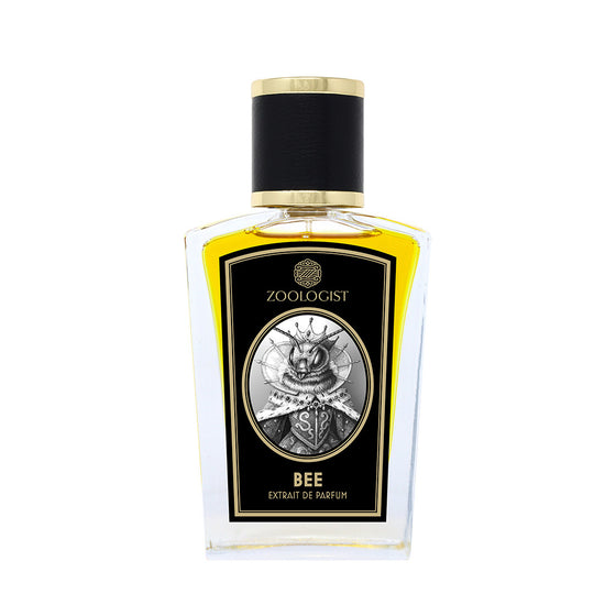Bee - The Scent Room  Extrait de Parfum   Top Notes: Orange, Ginger Syrup, Royal Jelly AccordHeart Notes: Broom, Heliotrope, Mimosa, Orange FlowerBase Notes: Benzoin, Labdanum, Musk, Sandalwood, Tonka, Vanilla
