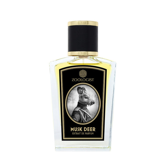 Musk Deer - The Scent Room  Extrait de Parfum   Top Notes: Cardamom, Calamus Oil, RoseHeart Notes: Sambac Jasmin Absolute, Patchouli, Cedarwood Atlas, Labdanum AbsoluteBase Notes: Ambrette Absolute, Orris Absolute, Laos Oud, Australian Sandalwood