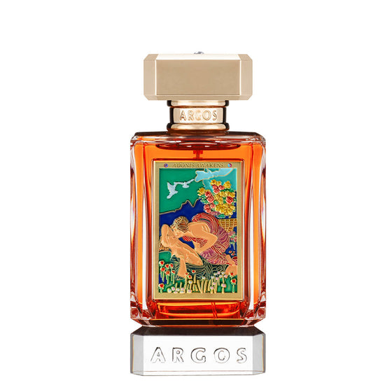 Adonis Awakens - The Scent Room  Eau de Parfum   Top Notes: Bergamot, Grapefruit, Pink Peppercorn Heart Notes: Bulgarian Rose, Sambac Jasmine, Vanilla, Raspberry Base Notes: Mysore Sandalwood, Cashmere Wood, Rose Absolute
