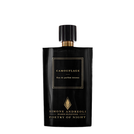 Camouflage - The Scent Room  Eau de Parfum   Top Notes: Oud, Olibanum Heart Notes: Rose, EbonyBase Notes: Musk, Sandalwood