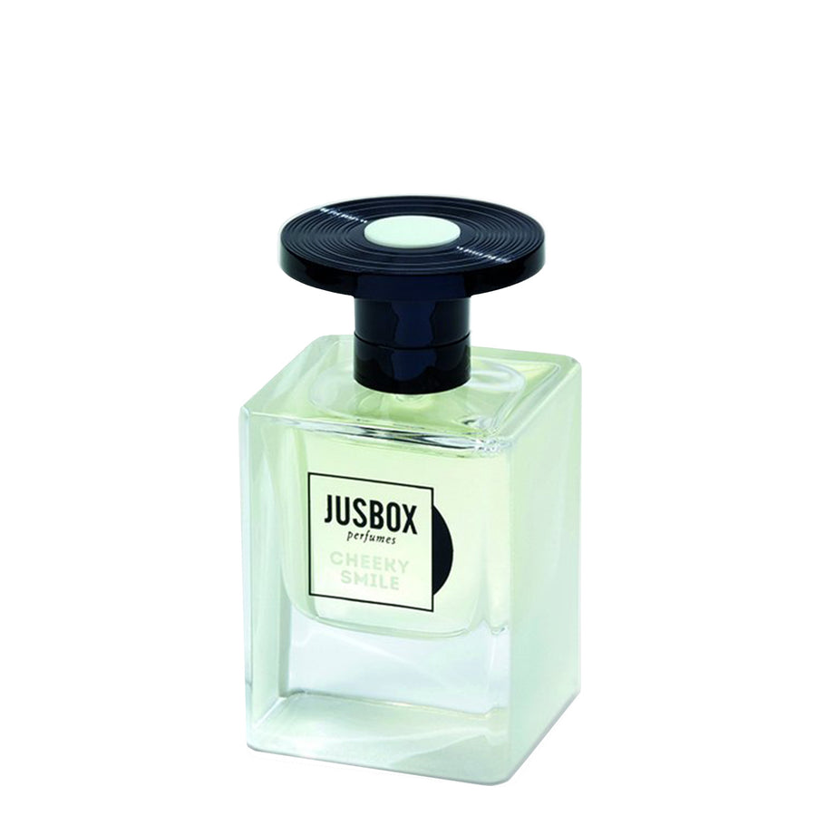 Cheeky Smile - The Scent Room  Eau de Parfum   Top Notes: Iso E Super, Ambrocenide Heart Notes: Ambroxan, Amber Base Notes: Amber Extreme, Cashmeran
