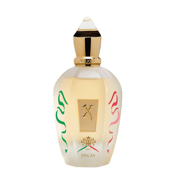 Decas - The Scent Room  Eau de Parfum   Top Notes: Mandarin, Tobacco, TuberoseMiddle Notes: Benzoin, Orris, OpoponaxBase Notes: Musk, Resin, Bourbon Vanilla