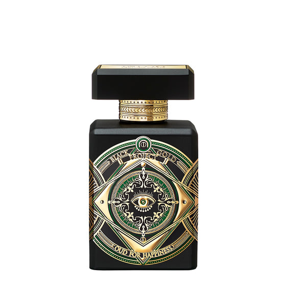 Oud for Happiness - The Scent Room  Extrait de Parfum   Top Notes: Bergamot, Ginger Heart Notes: Licorice, Oud, Cedar Base Notes: Vanilla, Herbs, Musk