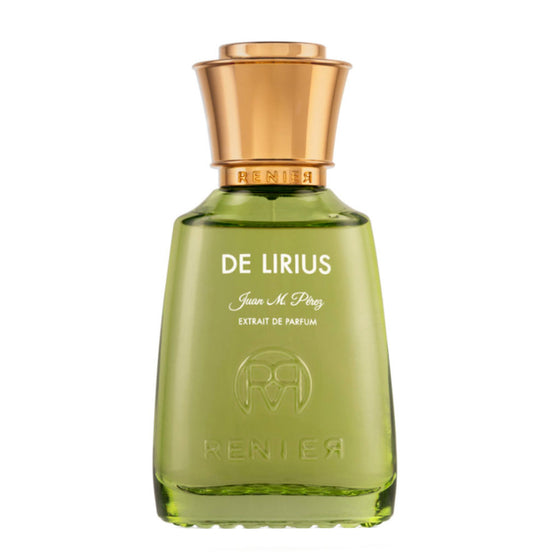 De Lirius - The Scent Room  Extrait de Parfum   Top Notes: Green Leaves, Honeysuckle, Grapefruit, Magnolia Heart Notes: Guava, White Ginger Lily, Soursop, Geosmin, Cardamom, White Pepper Base Notes: Musk, Amber, Guaiac Wood, Mahogany, Haitian Vetiver, Cedar