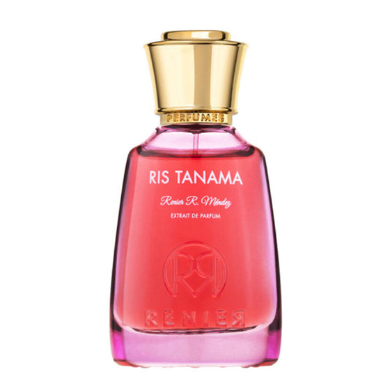 Ris Tanama - The Scent Room  Extrait de Parfum   Top Notes: Lime, Cherry, Orange Blossom, Jasmine, Heart Notes: Cambodian Oud, Sandalwood, Rose, Rosewood Base Notes: Musk, Vanila, Castoreum, Amber