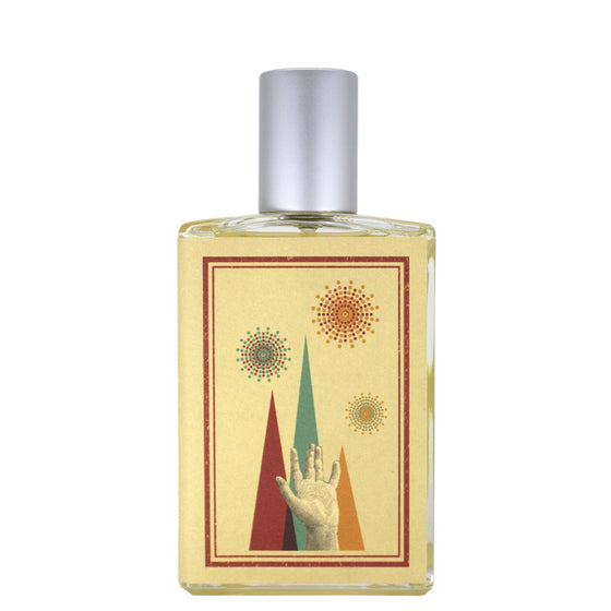 Slow Explosions - The Scent Room  Eau de Parfum   Top Notes: Saffron, LeatherHeart Notes: Apple, Rose AbsoluteBase Notes: Benzoin, Cashmeran, Suede